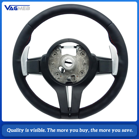 M Full Leather Steering Wheel With heating and vibration functions for BMW M5 F10 F11 F06 F07 F12 F13 F01 F02 F03 F90