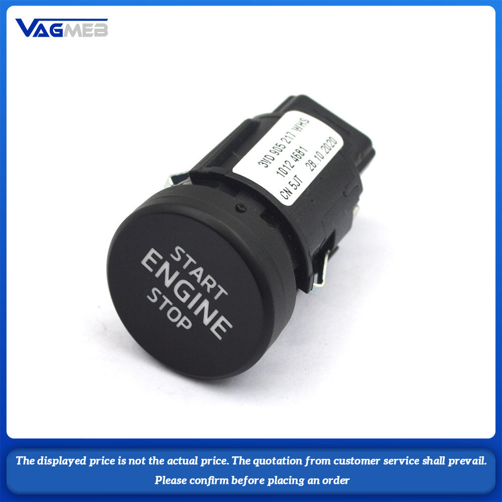 Car engine one key start button switch For Skoda Koraq Kodiaq Octavia Superb 3VD 905 217
