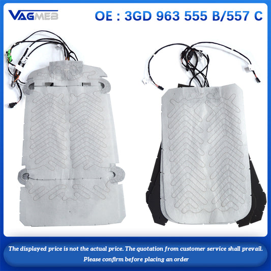 For VW Golf MK7 7.5 Passat B8 Tiguan MK2 MQB CAR Front row Seat heating pad Front heating 3GD 963 555 B 557 C