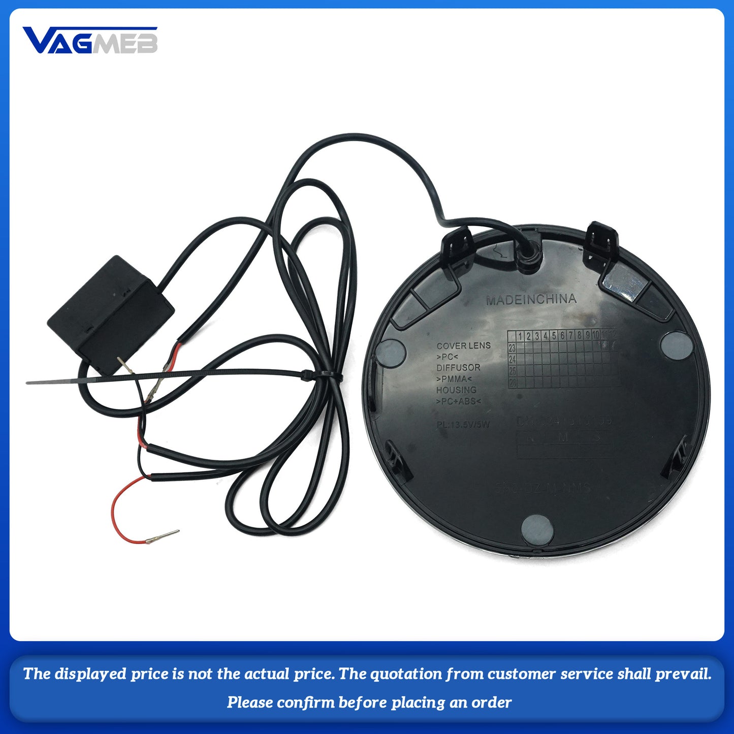 For VW Golf MK8 Lighted Grille Emblem