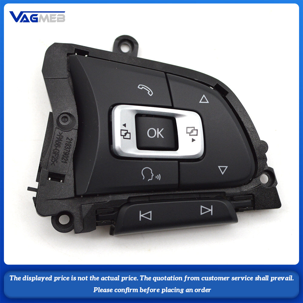 For VW Golf 7 MK7 GTI multifunctional steering wheel button cover shell  decorative cover