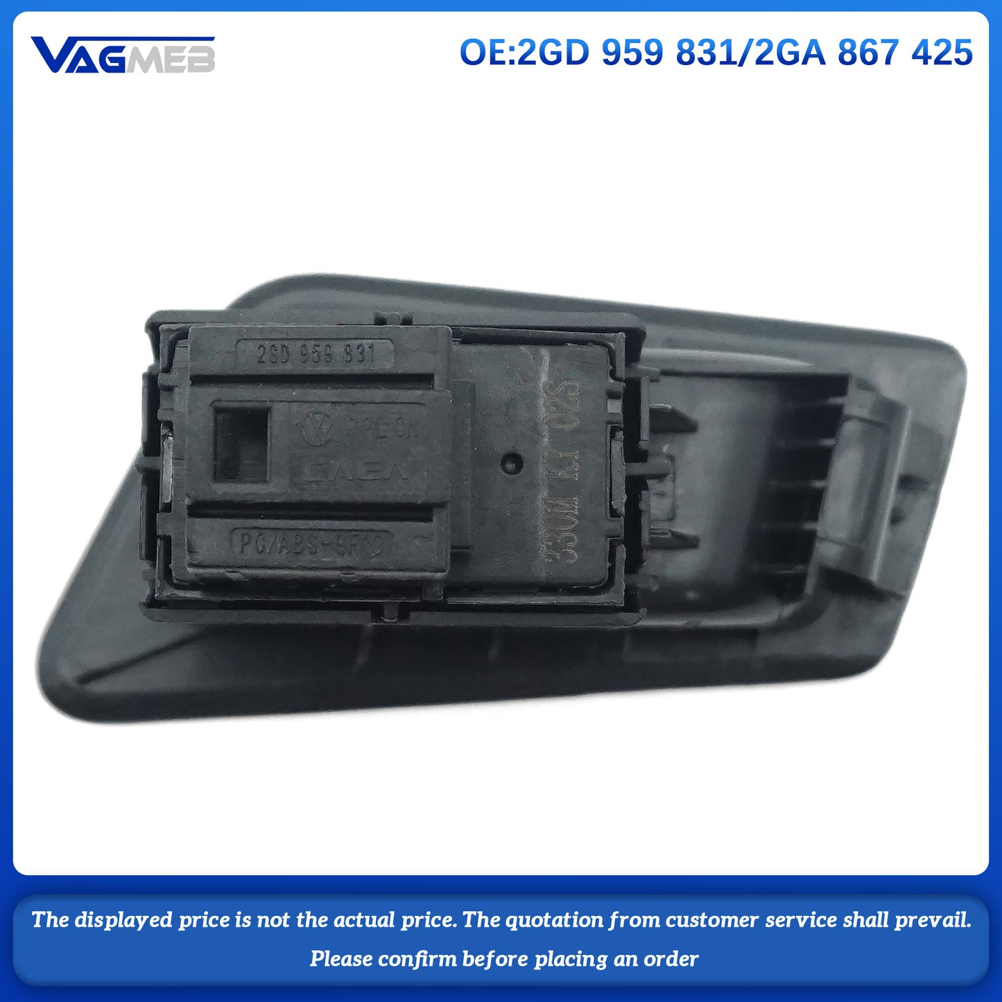 For VW T-roc Door Electric Tailgate Switch 2GD 959 831 2GA 867 425