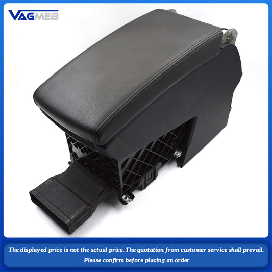 For VW Passat B7 High With Central Armrest Box Assembly convenient Black