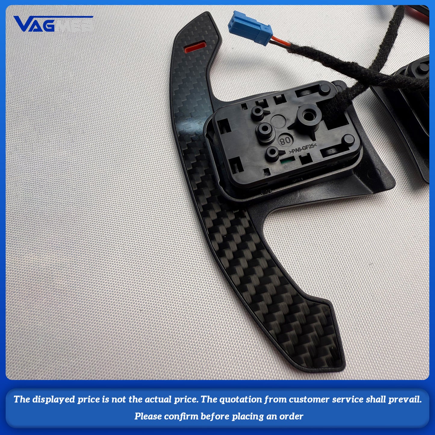 Shift Paddles for BMW F10 F20 F30 E70 E90 F32 G F Series Universal Steering Wheel Accessories Carbon Fiber Texture Auto Parts