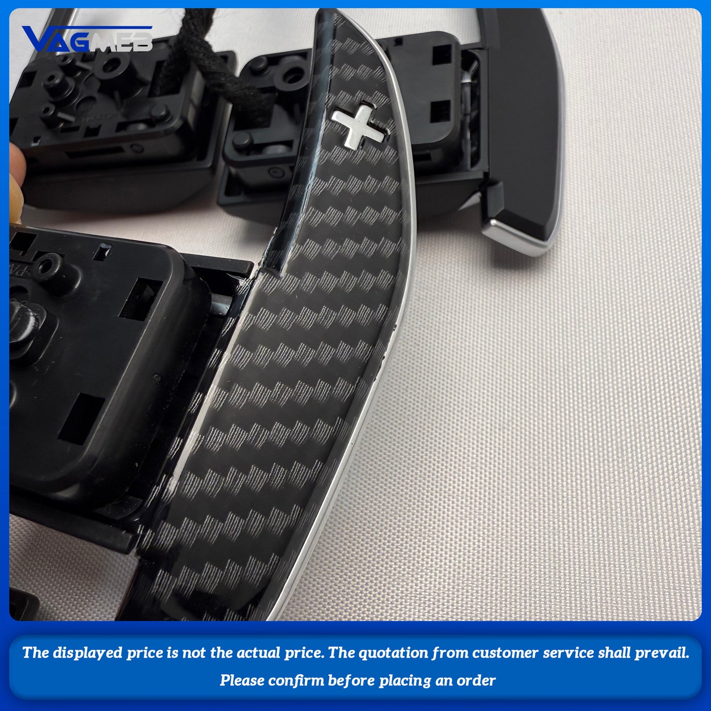 Suitable for BMW high-performance steering wheel cover F30 F32 F10 F20 F30 M3 M4 M7 series shift paddles