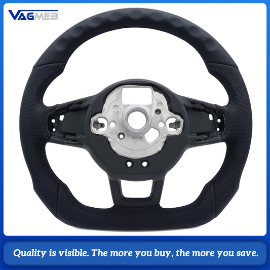 Alcantara leather steering wheel suitable for VW Golf MK7 7.5 GTI GTD GTE R Polo GTI Tiguan MK2 Passat B8 Sport steering wheel