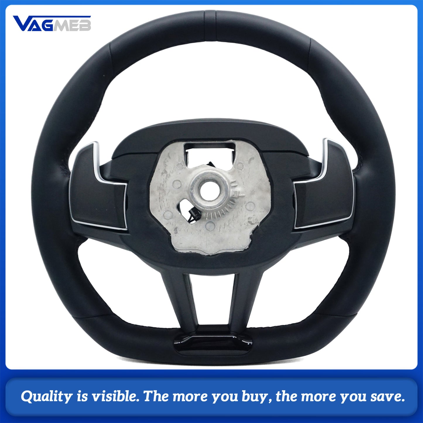 Car Steering Wheel with Vibration For BMW G01 G02 G05 G06 G20 G22 G29 G30 G42 G80 G87 F01 F02 F07 F10 F15 F40 F44 X3 X5 X6