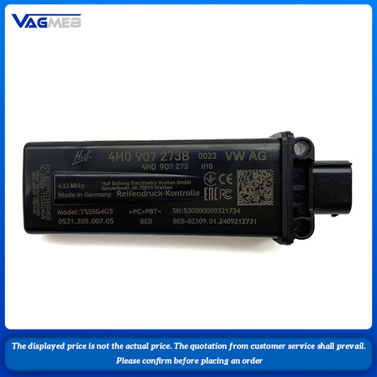 For Audi A4 Tire Pressure Monitoring System Second-generation Tire Pressure Module 4M0 907 273B And Cable