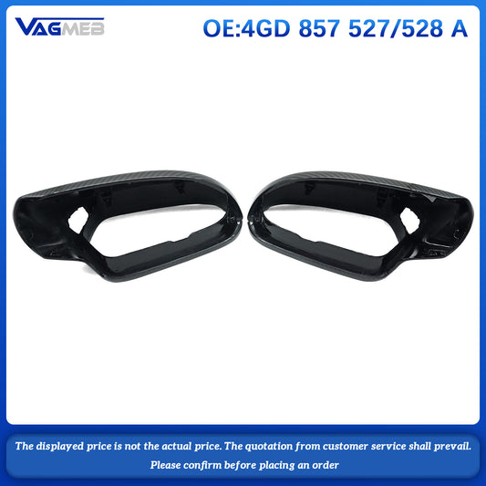 For Audi A6C7 lane change assist mirror housing carbon fiber