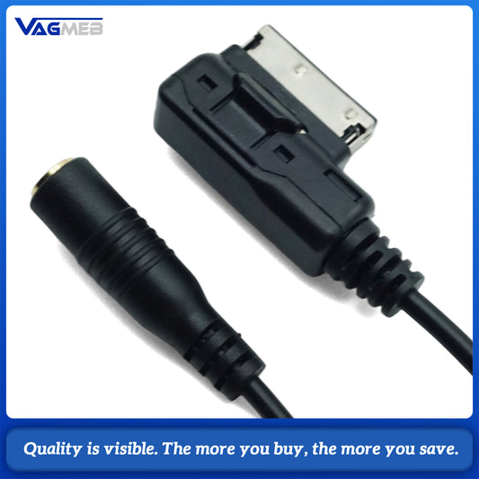 Music Interface Cable Adapter Music Interface USB USB Music Interface AMI MMI AUX MP3 Cable Adapter For VW Audi