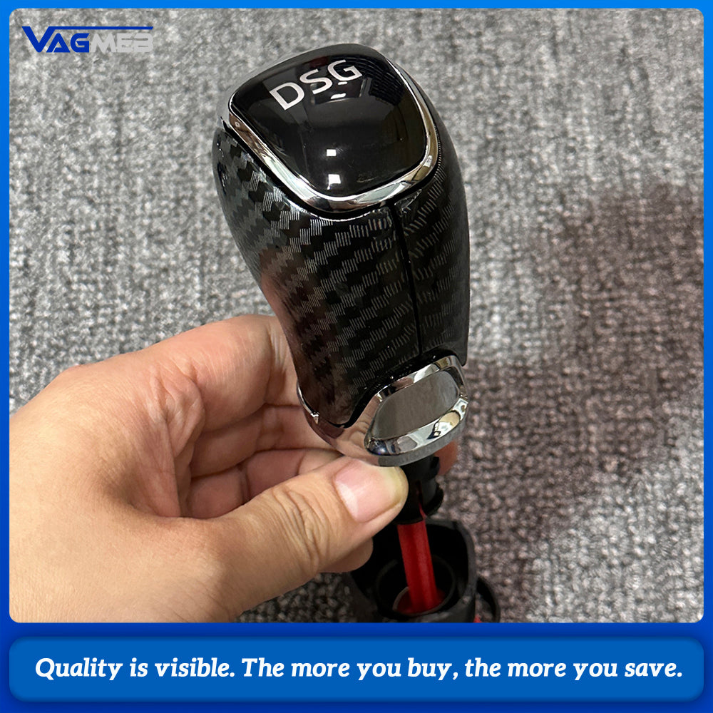 Used for Skoda Octavia Superb Yeti DSG shift lever with DSG logo
