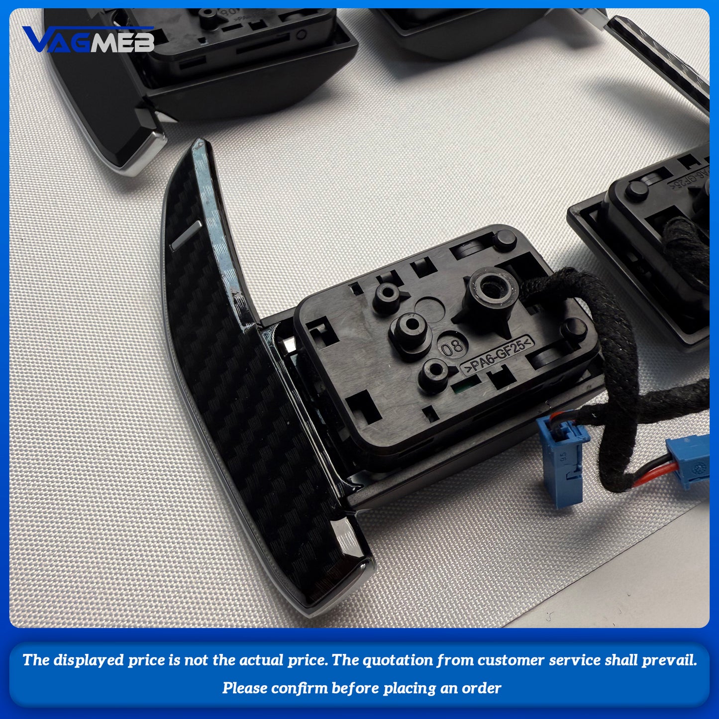 Suitable for BMW high-performance steering wheel cover F30 F32 F10 F20 F30 M3 M4 M7 series shift paddles