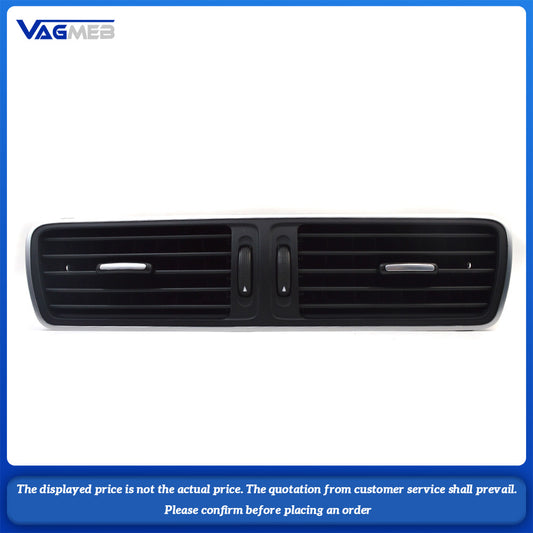 Matte chrome air conditioning exhaust ports, For VW Passat B6 B7 2006-2011