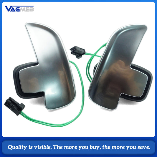 1-Piece Set silver black Steering Wheel Paddle Shifters for Mercedes-Benz AMG A45CLA45GLA45C63S63 W205