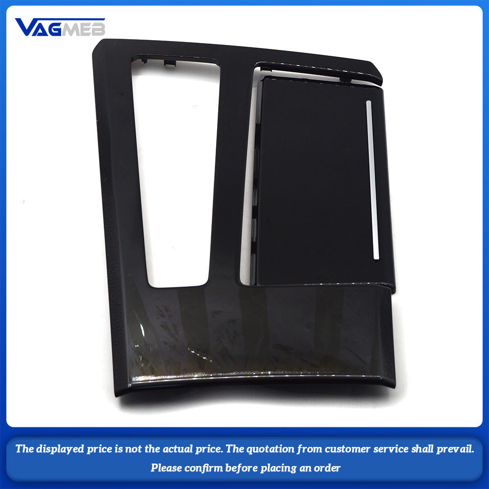 original central cup holder central channel painted black decorative panel For Audi A6 A7