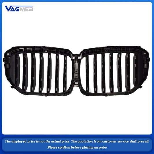 For BMW X5 grille contour light, the grille + line matte finish