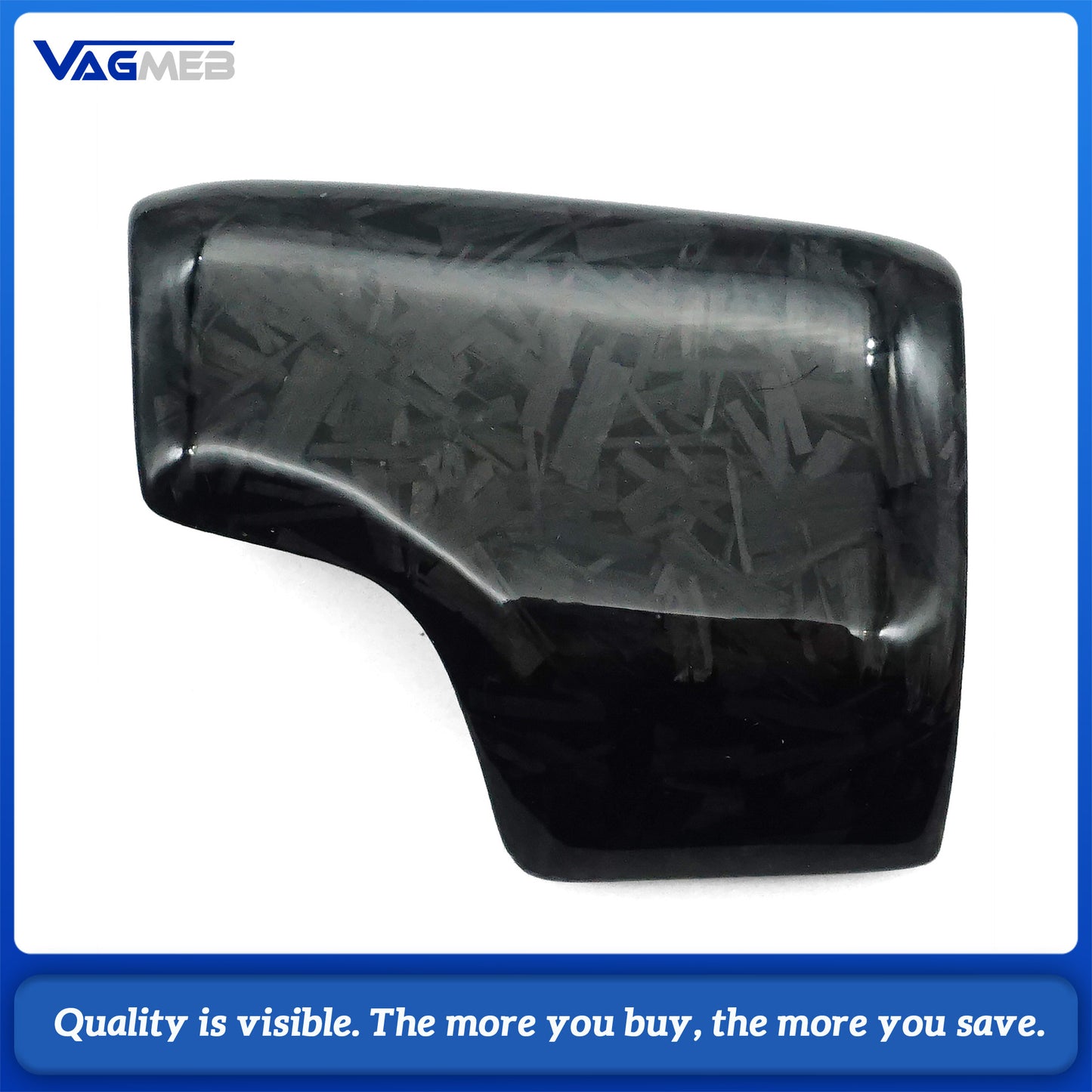 For Audi A6C8 forged carbon handball side cover