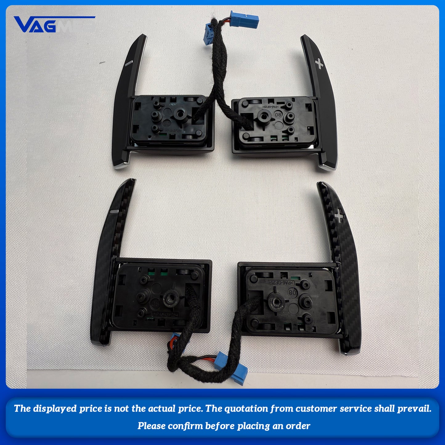 Suitable for BMW high-performance steering wheel cover F30 F32 F10 F20 F30 M3 M4 M7 series shift paddles