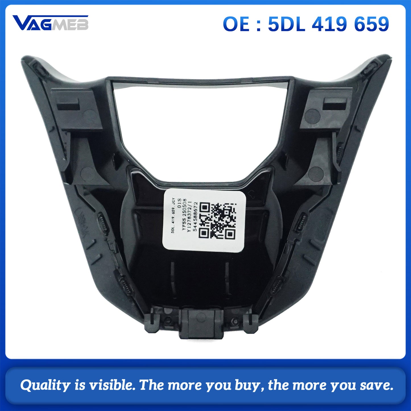 Steering Wheel GTS Logo Marking For VW Lamando Cars 5DL 419 659