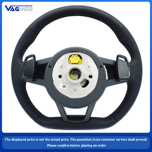 Car Steering Wheel Custom Made Leather For VW TT