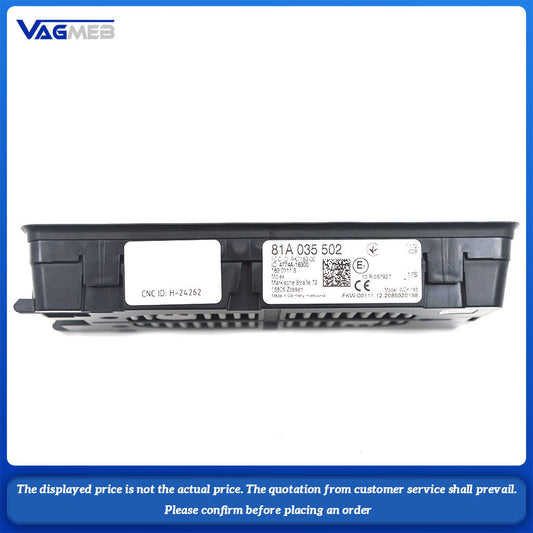 For Audi A3 8V Q2 R8 TT TTS A6 C8 Q3 Q7 Q8 wireless charging module 81A 035 502