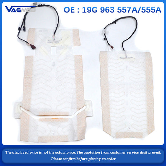 For VW Bora seat heating pad 19G 963 557 A 19G 963 555 A