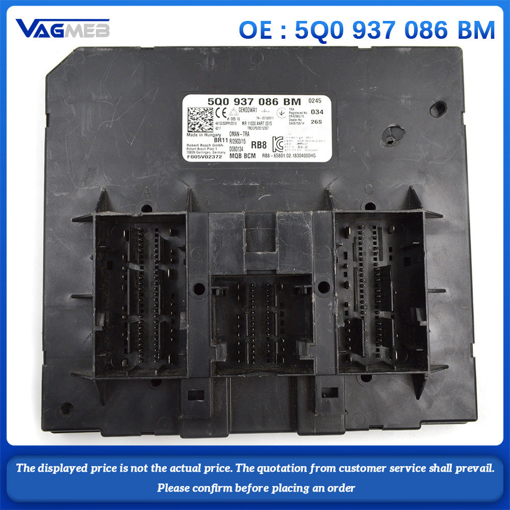 Original BCM Body Control Module 5Q0 937 086 BM