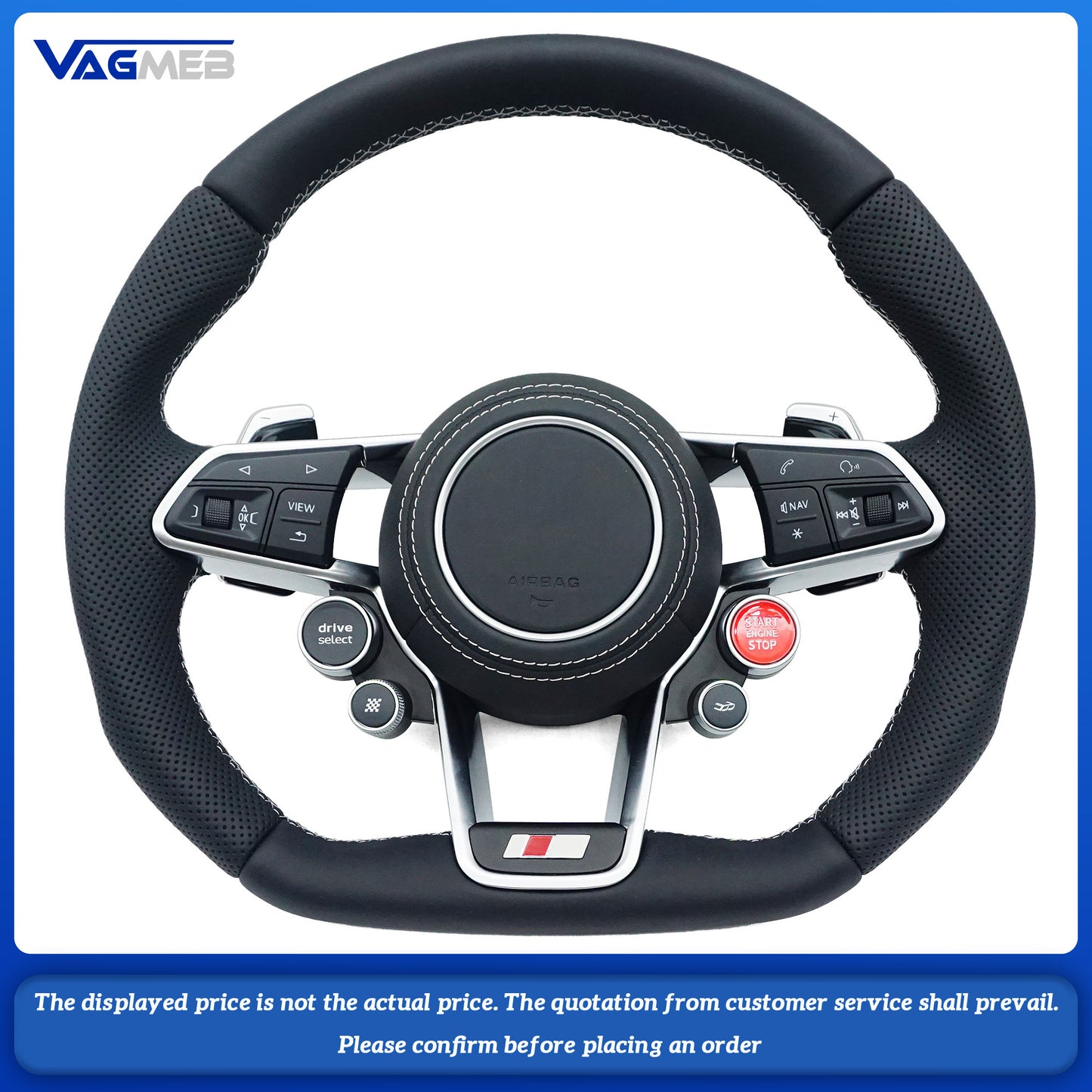 Steering Wheel For Audi TT Customized