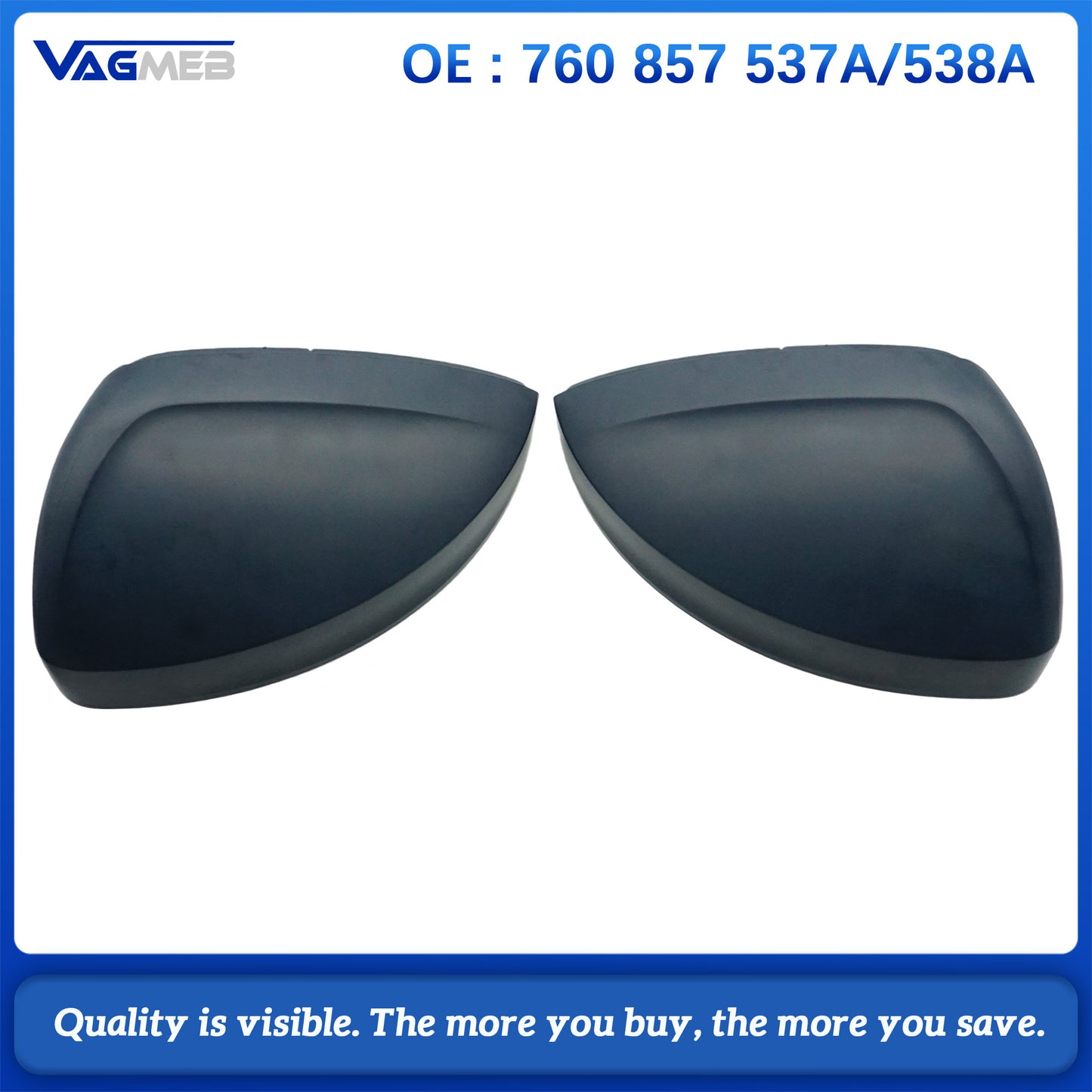 Car Rearview Mirror Cover Trim For Touareg Car Accessories