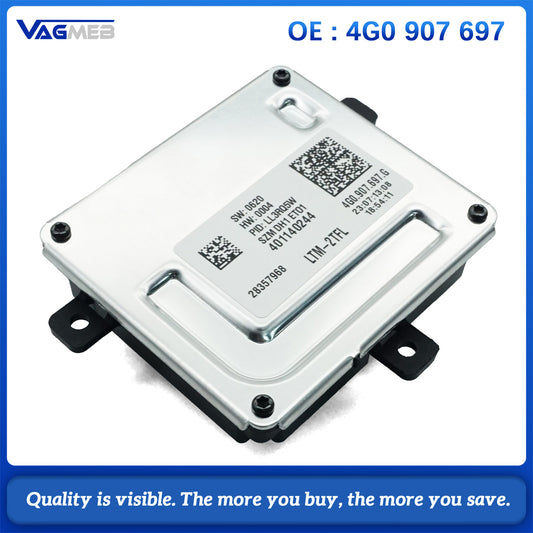 Headlight Controller LED Driver Module DRL Control Unit For Audi A4 A5 S5 A6 A8 Q3 Q5 RS5 RS6 TT 4G0 907 697G