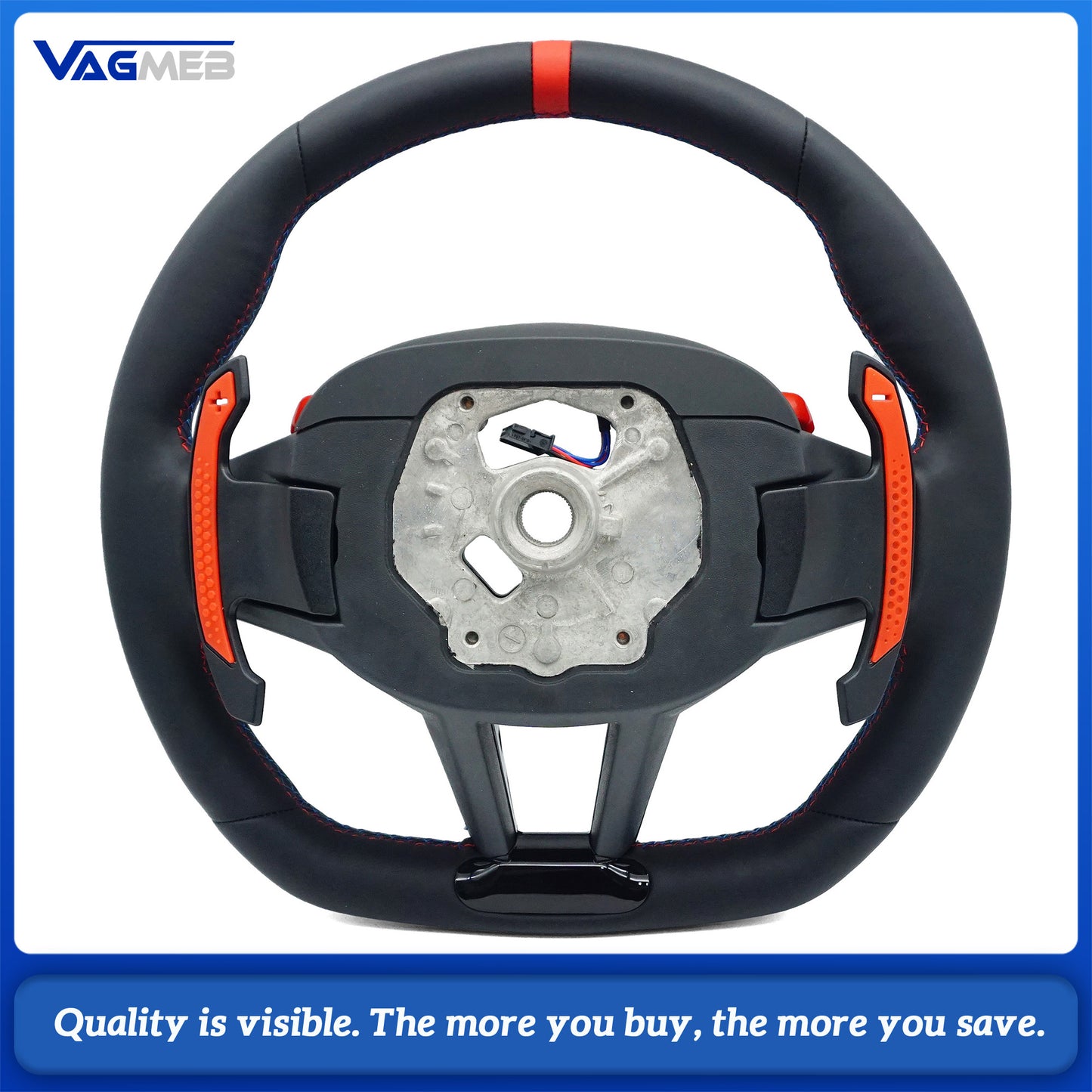 Steering Wheel For BMW G20 G30 G31 G28 G05 G06 F30 F10 F15 F20 F22 F25 F31 F32 X1 X2 X3 X4 X5 X6 Sports Leather Steering Wheel