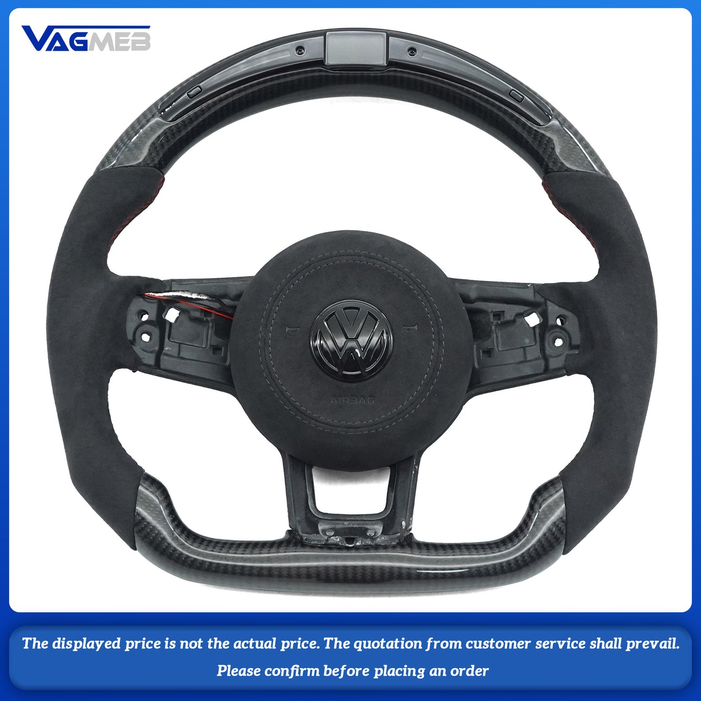 For VW Golf MK7 MK6 MK5 MK4 GTI R Steering Wheel