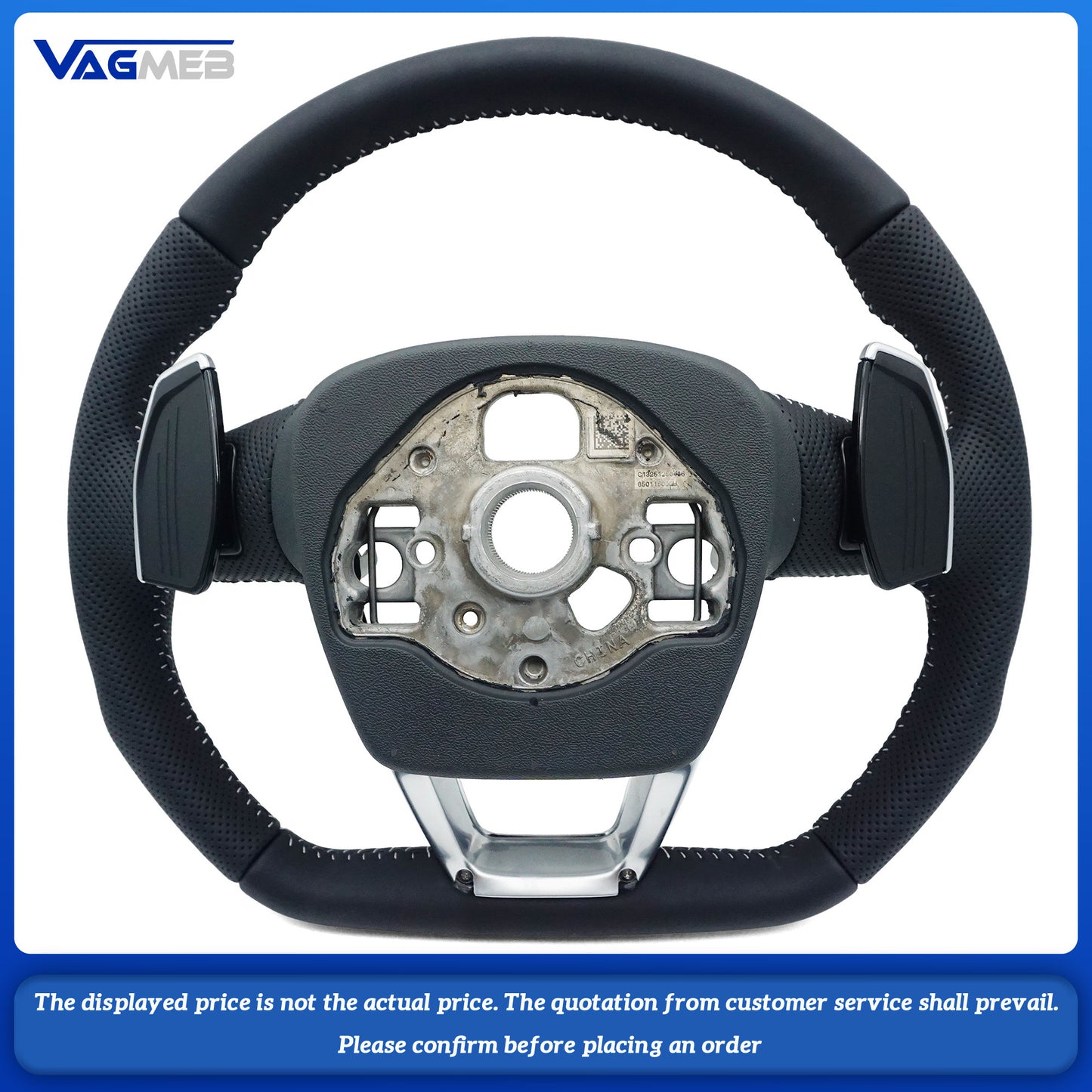 steering wheel with paddle shifters for Audi Q3 F3, Car Accessories