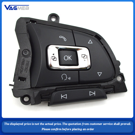 For VW Golf 7 MK7 GTI multifunctional steering wheel button cover shell  decorative cover