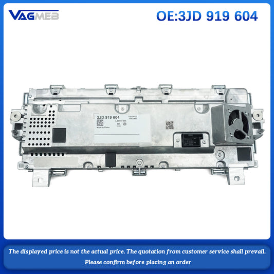 For VW Passat B9 Passenger Co-Pilot Multimedia Screen HD Screen Monitor  3JD 919 604