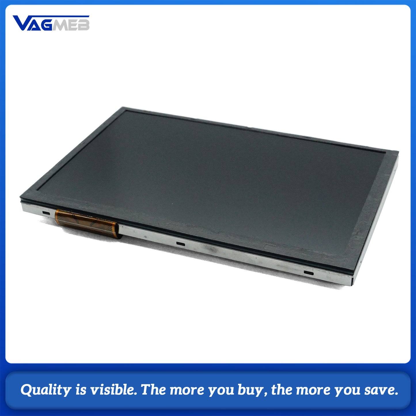 Like-New 6.5 Touchscreen LCD Display Replacement for VW Volkswagen Skoda 187B MIB CarPlay Head Unit  Premium Condition Car Stereo Screen