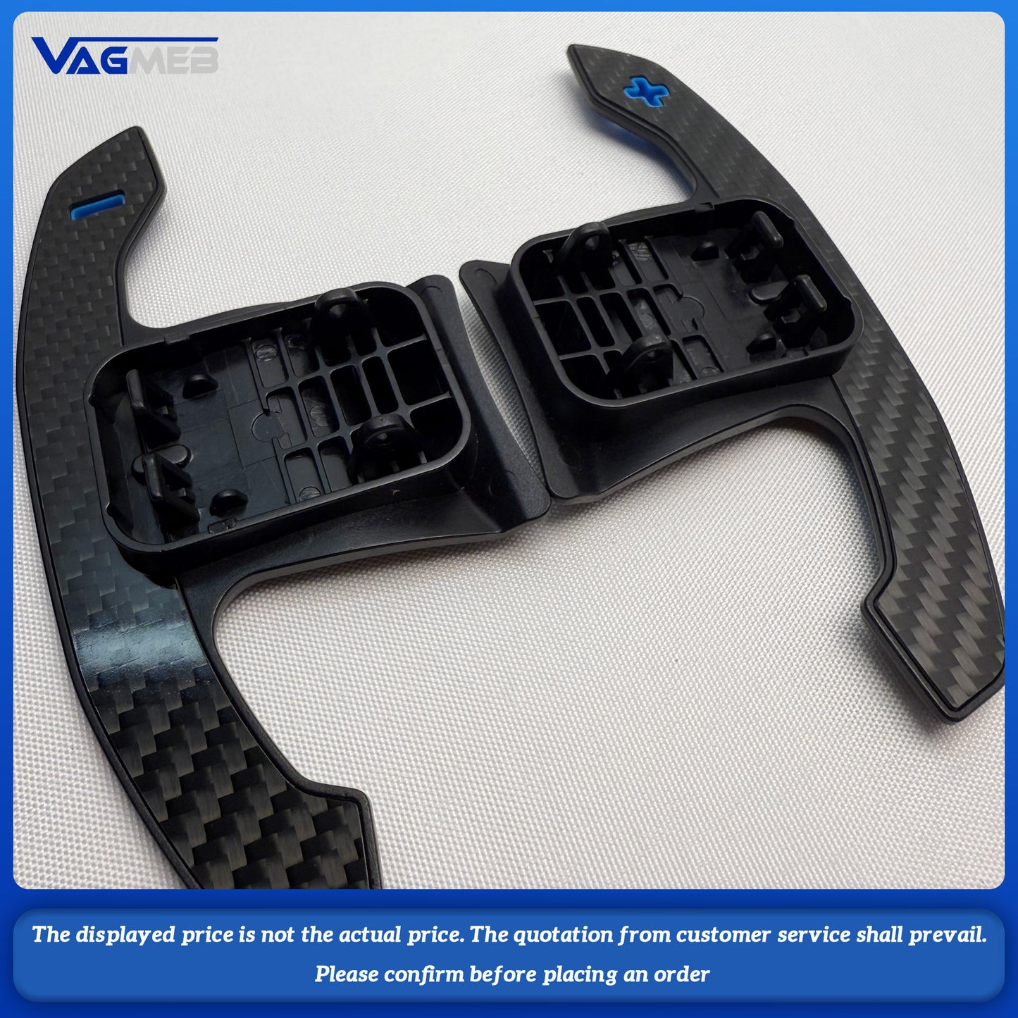 For BMW F20 F30 F32 F34 F36 F80 G42 F30 F31 1 2 3 4 5 7 Series Carbon Fiber Steering Wheel Shifter Paddles Gear Shift Shifter