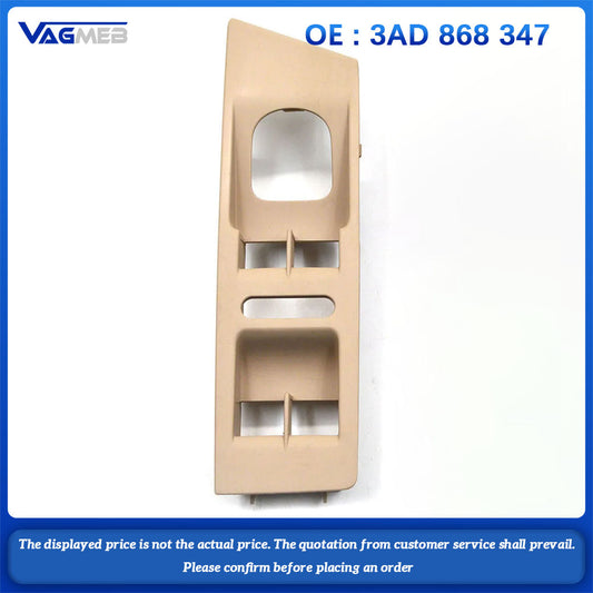 Driver's window regulator switch cover black beige For VW Passa B7 CC original 3AD 868 347