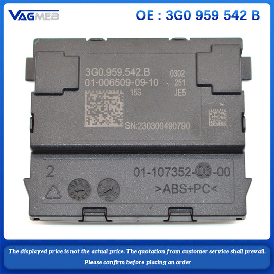 3G0 959 542 B 3G0959542B Steering wheel leaving recognition control unit For VW Arteon Caddy Polo T-cross Atlas TRC ID3 ID4 IDB