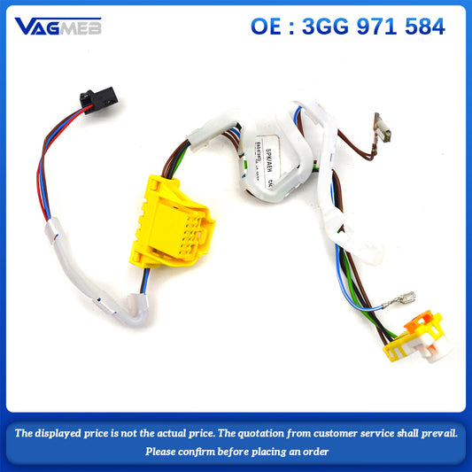 3GG 971 584 Steering Wheel Multifunctional Wiring Harness Cable Plug For VW Tiguan MK2