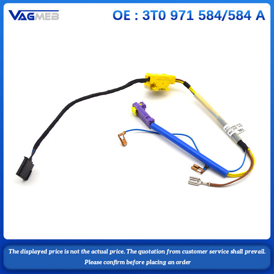 3T0 971 584 584 A Steering Wheel Multifunctional Wiring Harness Cable Plug For Skoda Octavia Superb Fabia Yeti