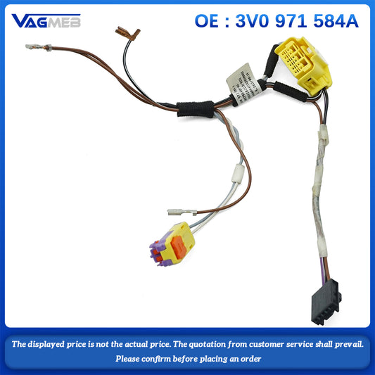 3V0 971 584 A Steering Wheel Multifunctional Wiring Harness Cable Plug For Skoda Octavia Superb Fabia Karoq