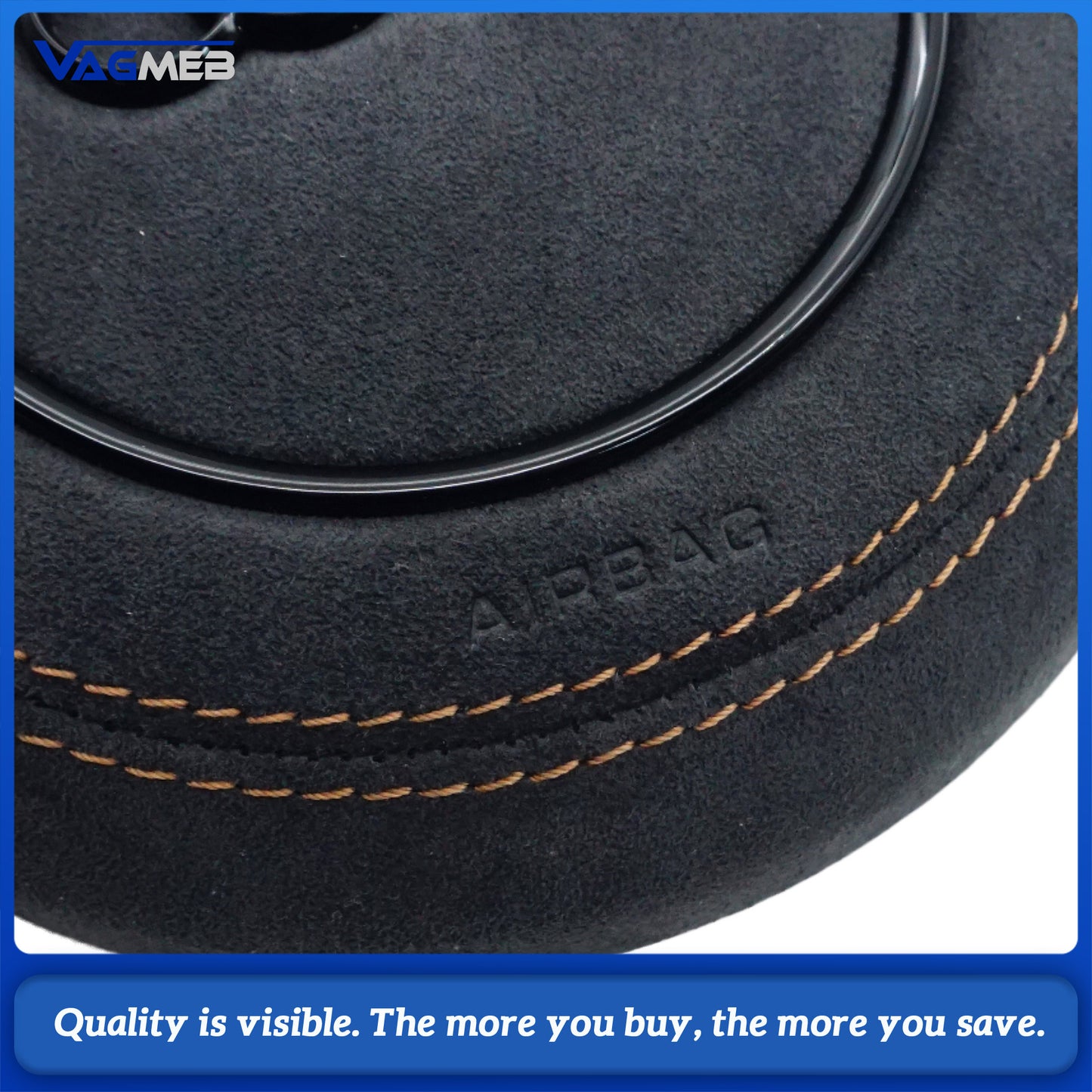 Steering wheel airbag cover multifunction steering wheel For Audi R8 TT