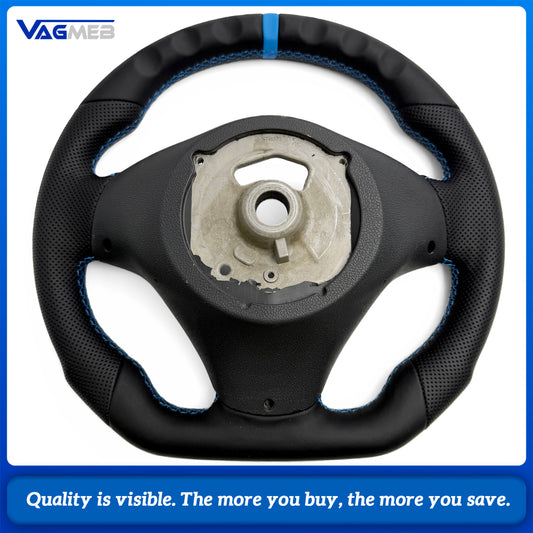 Full Leather Car Steering Wheel For BMW 1 3 Series E90 E91 E92 E93 E89 E87 E70 E84 E82 E81 328i 335i 135i 325i Car Accessories