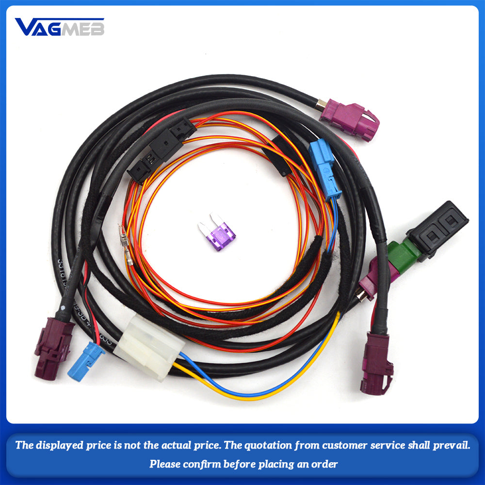 Splitter Module For VW PASSAT B8 For Golf Car USB HUB Converter Adapter Cable 5G0 035 953 D