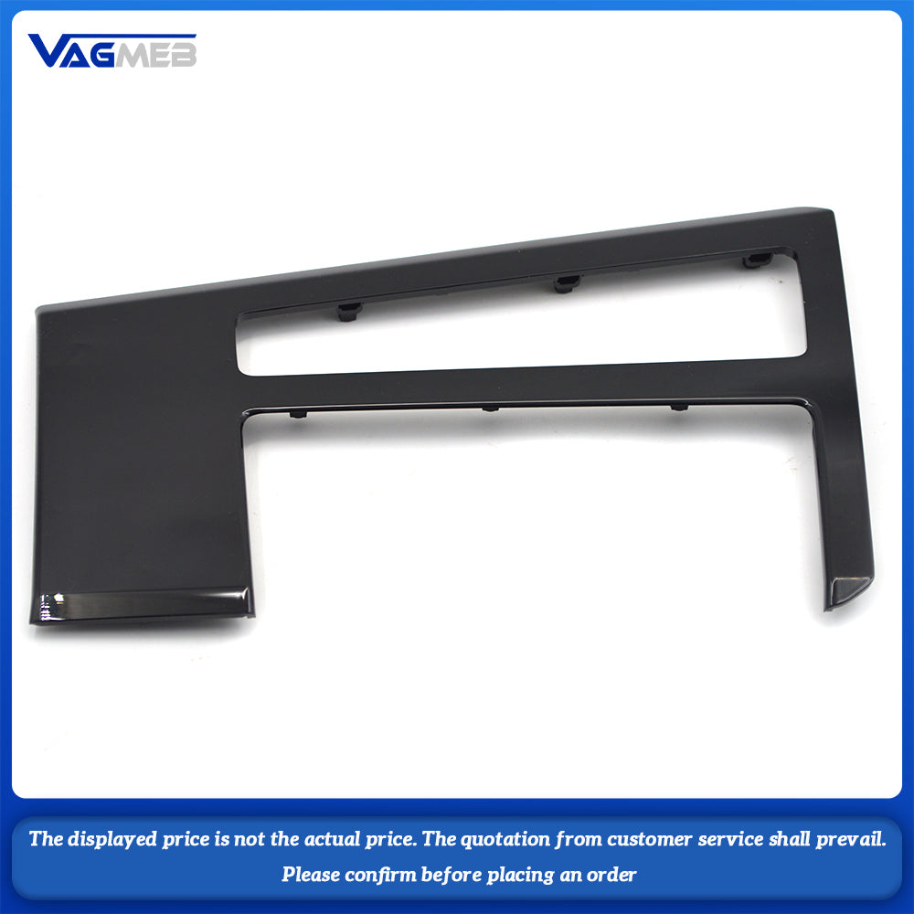 original central cup holder central channel painted black decorative panel for Audi A6 A7 4KG 863 969 E 4KD 862 533