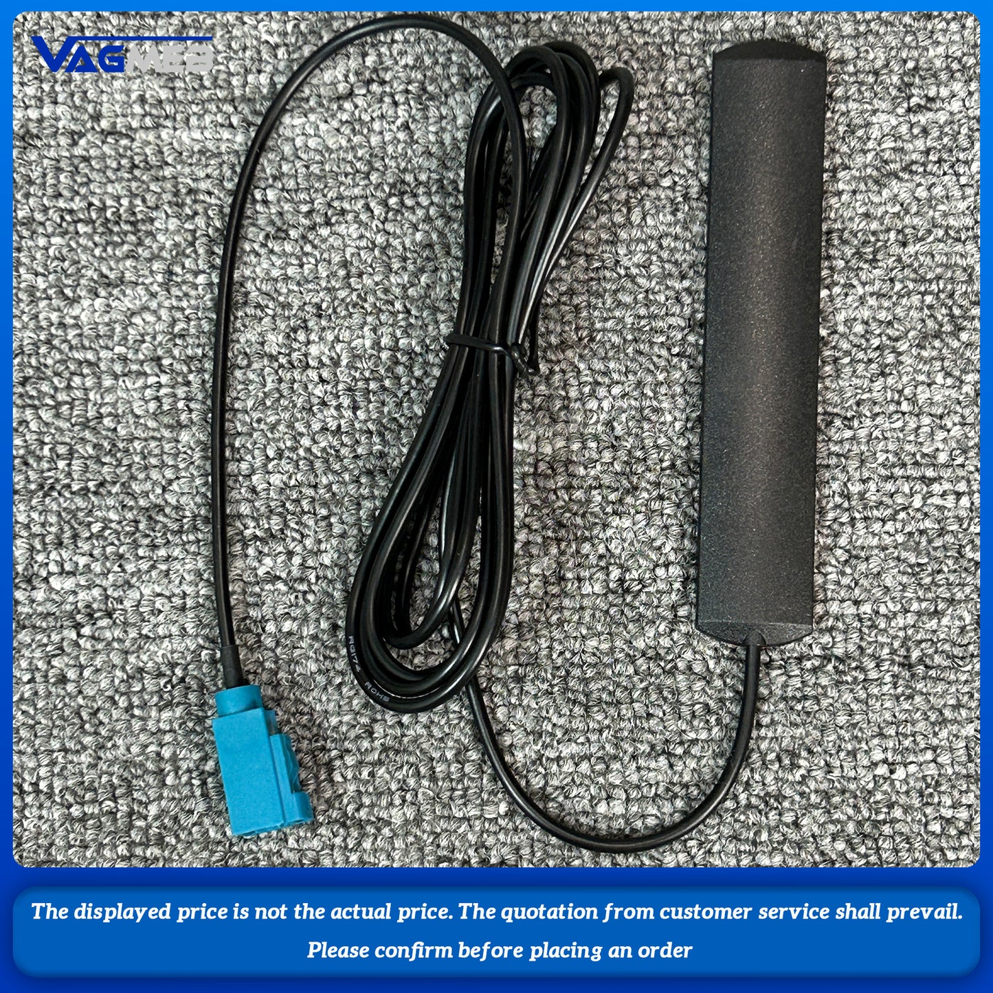 Car Stereo Radio Signal Antenna Car WiFi GSM 33G Antenna FAKRA Fit For BMW NBT EVO Carplay Apps Retrofit Aerial