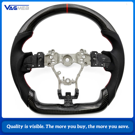 Carbon Fiber Steering Wheel  For Subaru 2015 Car Accessories
