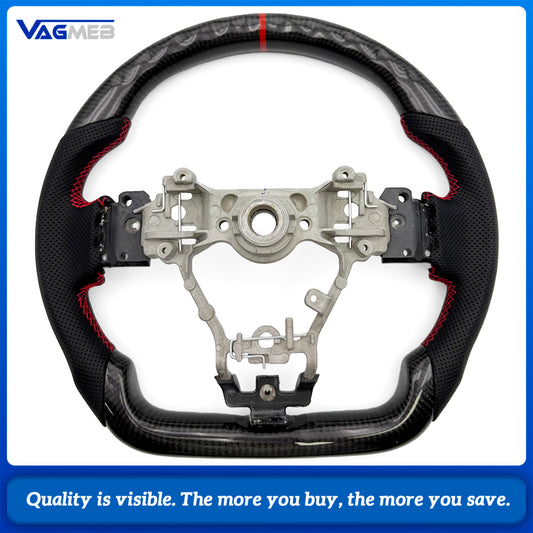 Carbon Fiber Steering Wheel  For Subaru 2015 Car Accessories