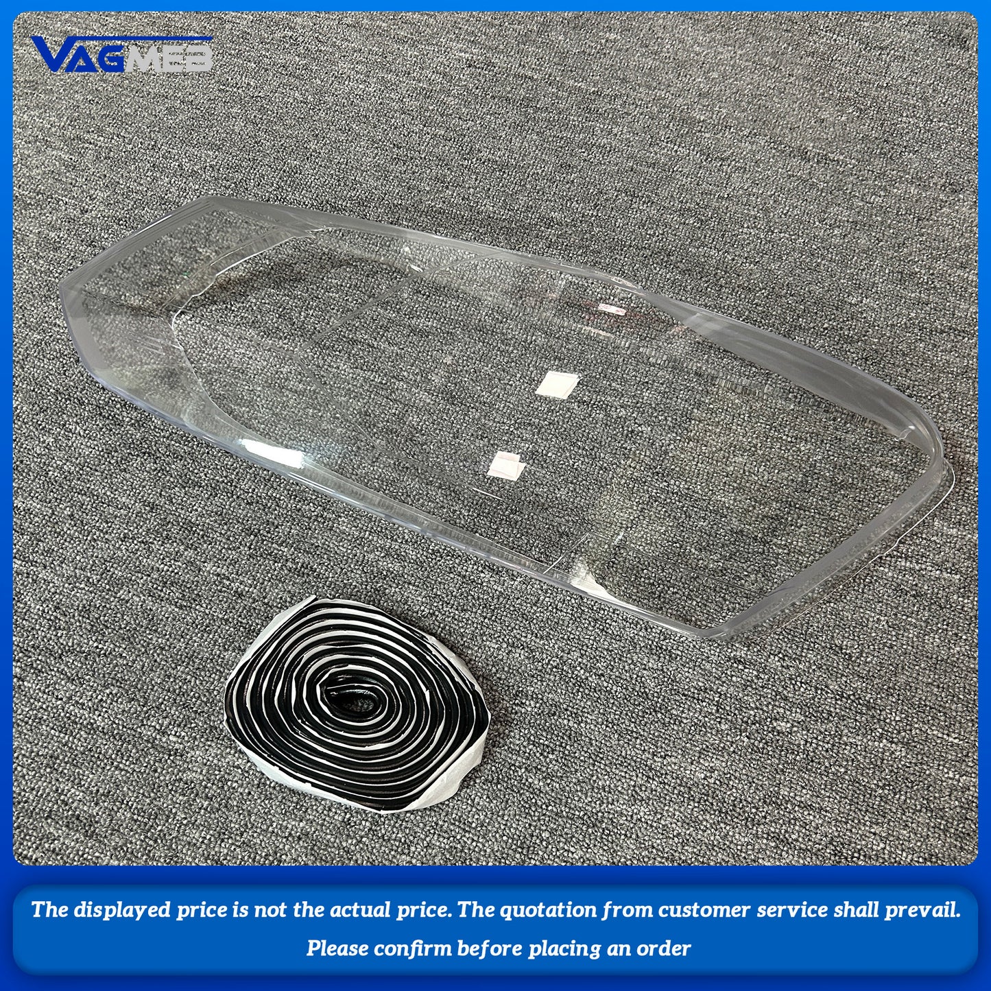 Car Front Glass Lens Lamp Shade Shell For VW POLO 2014-2017 Transparent Auto Light Case Headlight Cover Headlamp Caps